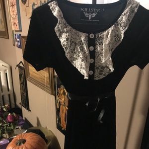 Killstar velvet pentagram dresss